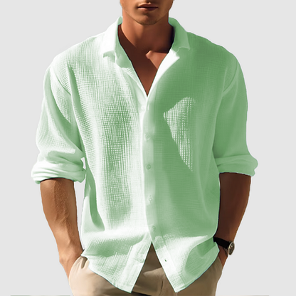 LARS™ | Elegant avslappet skjorte