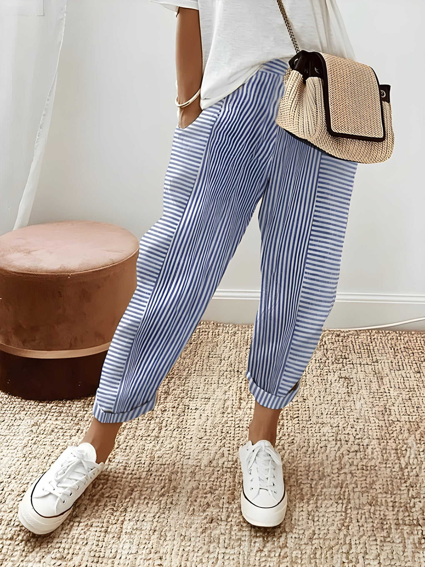 MATHILDE™ | Sommerlige linbukser